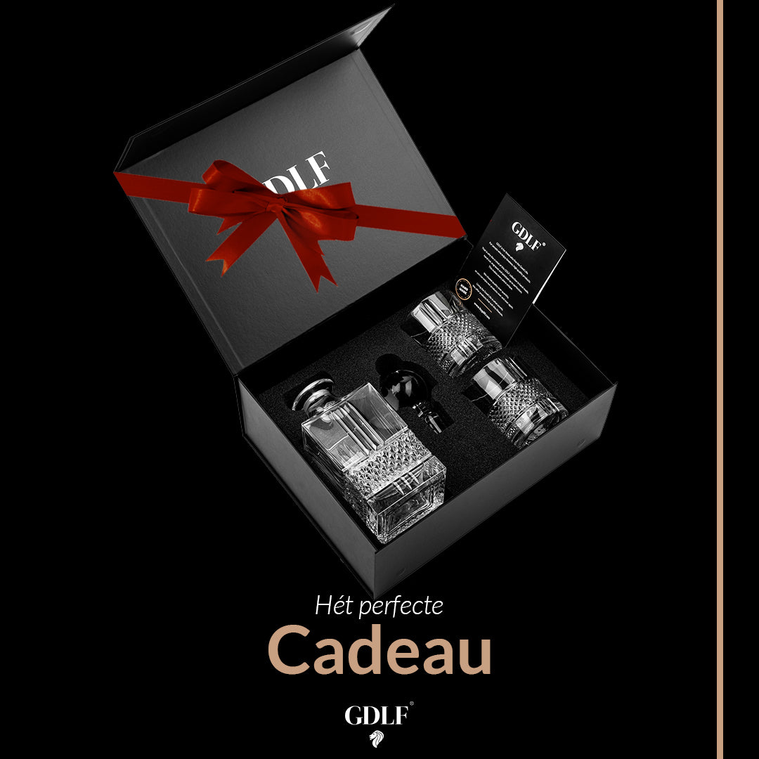 Whiskey Karaf Set Superior in Luxe Giftbox