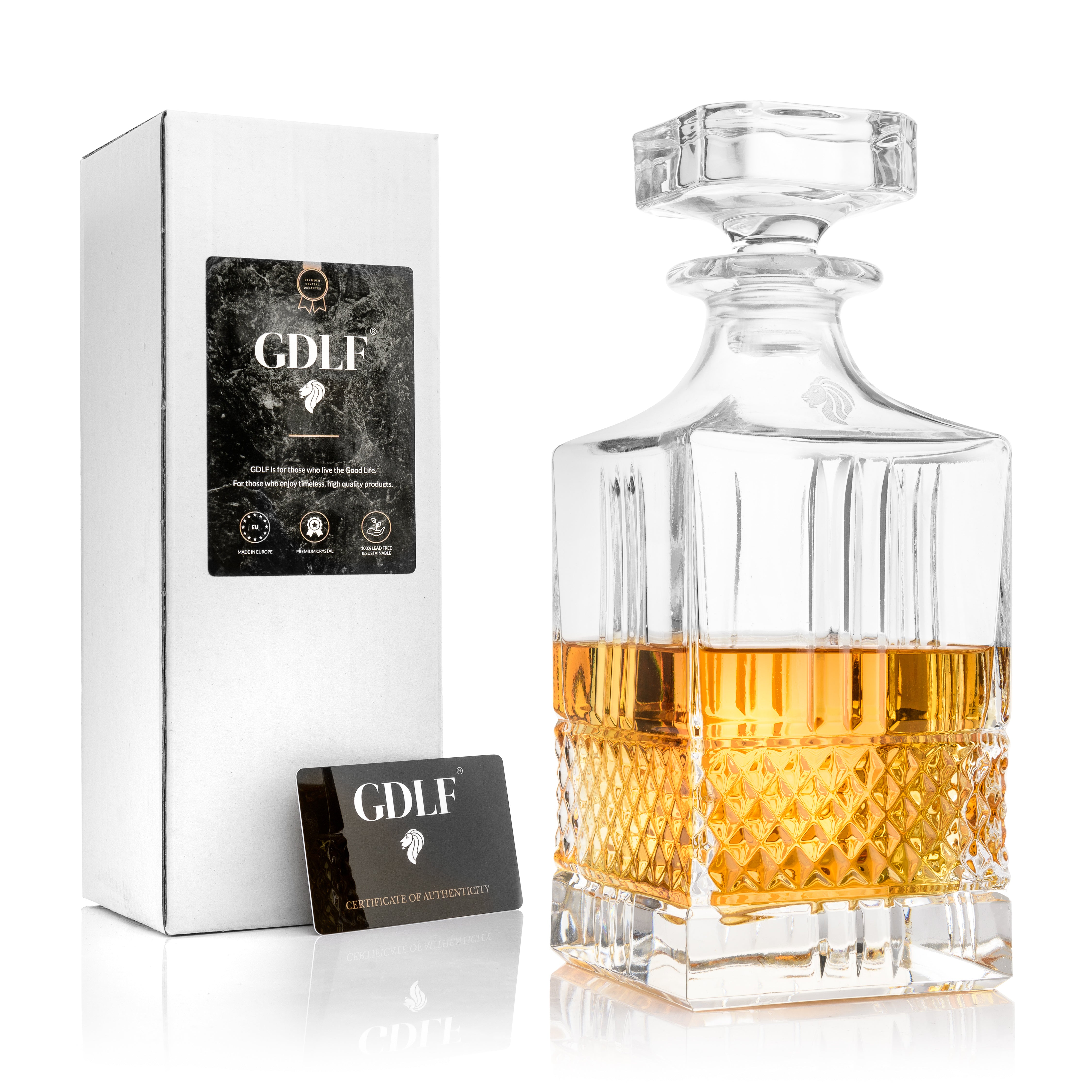 Whiskey Karaf Superior Giftset