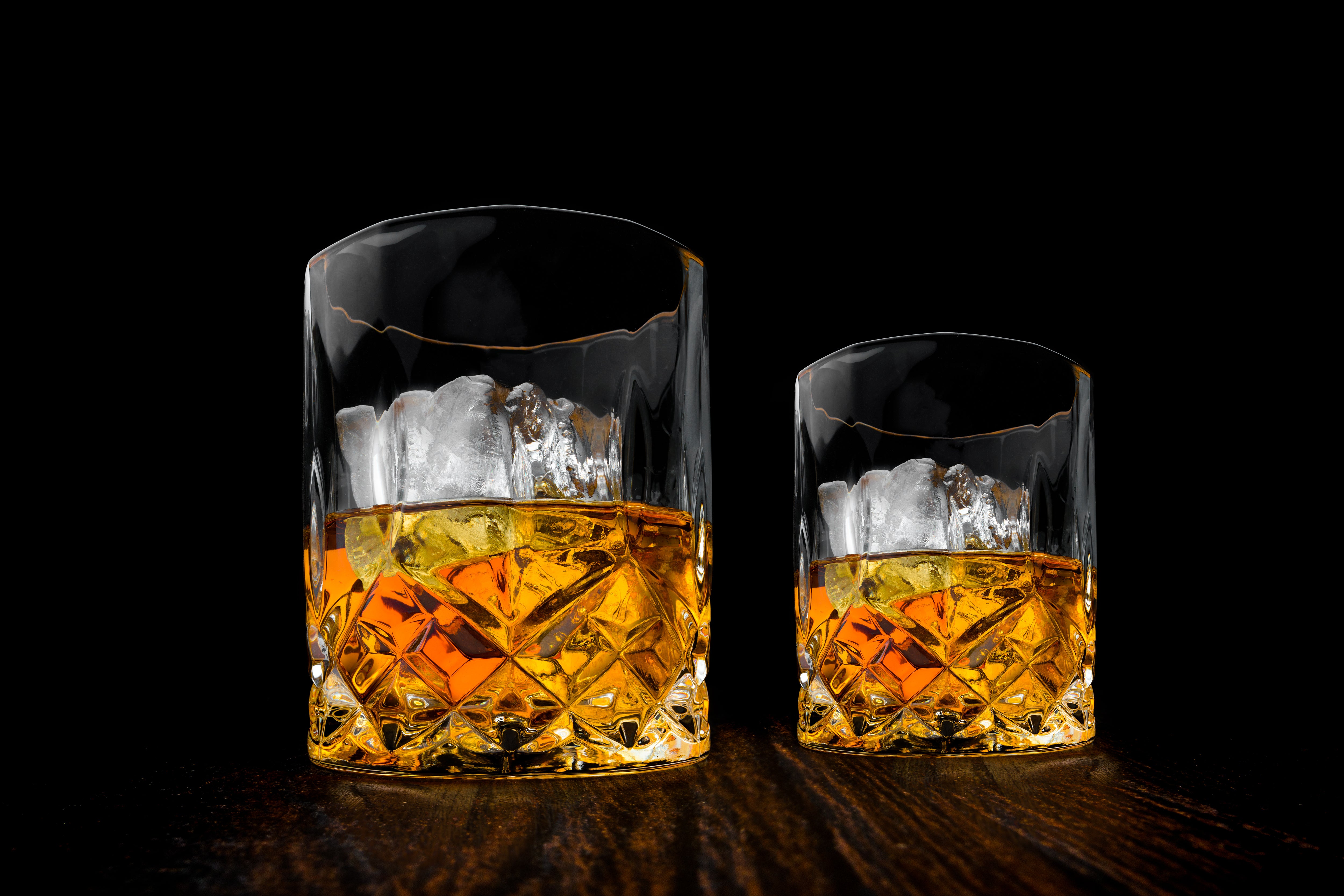 Set van 6 Whiskey Glazen Vintage | Giftset