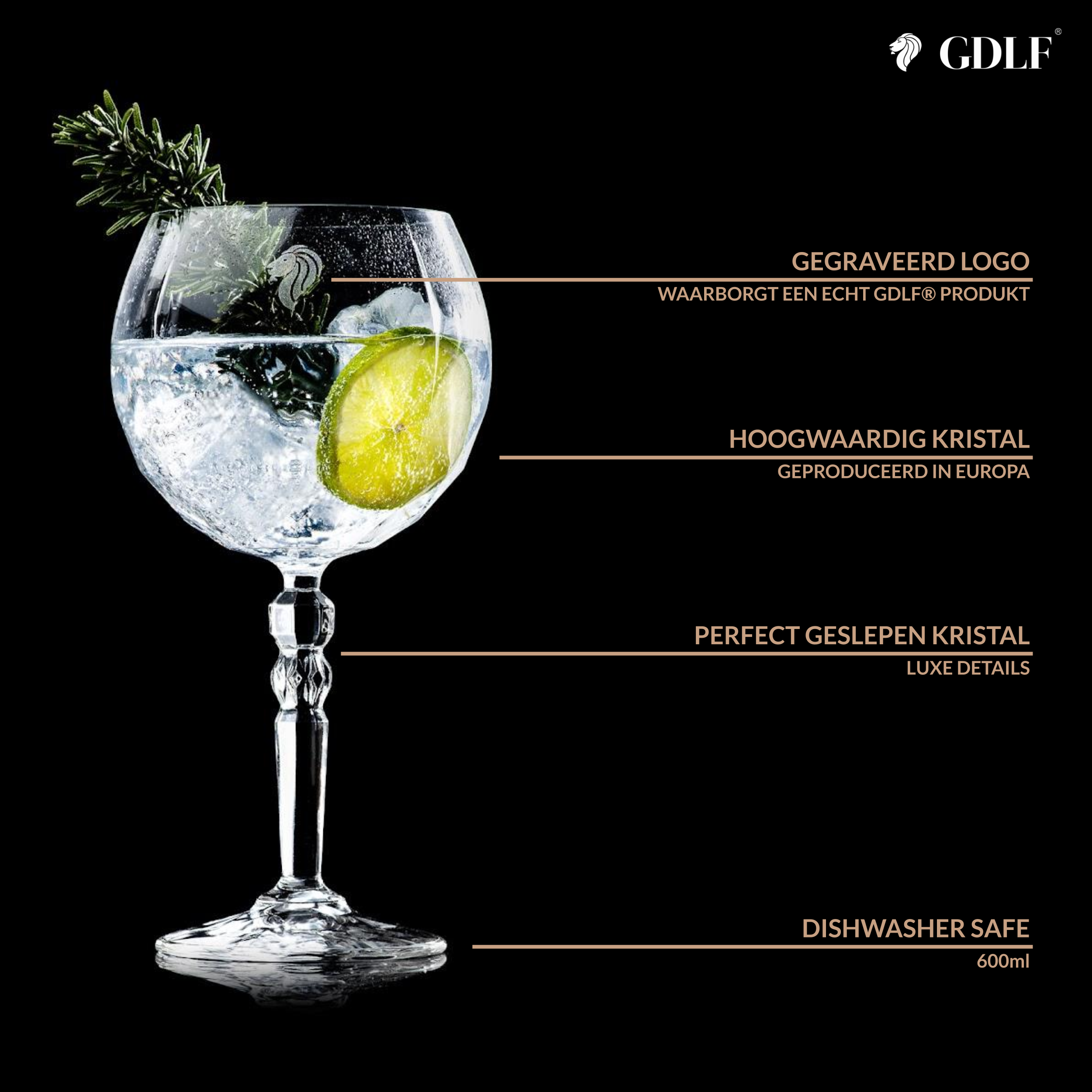Gin Tonic Glazen Geschenkset