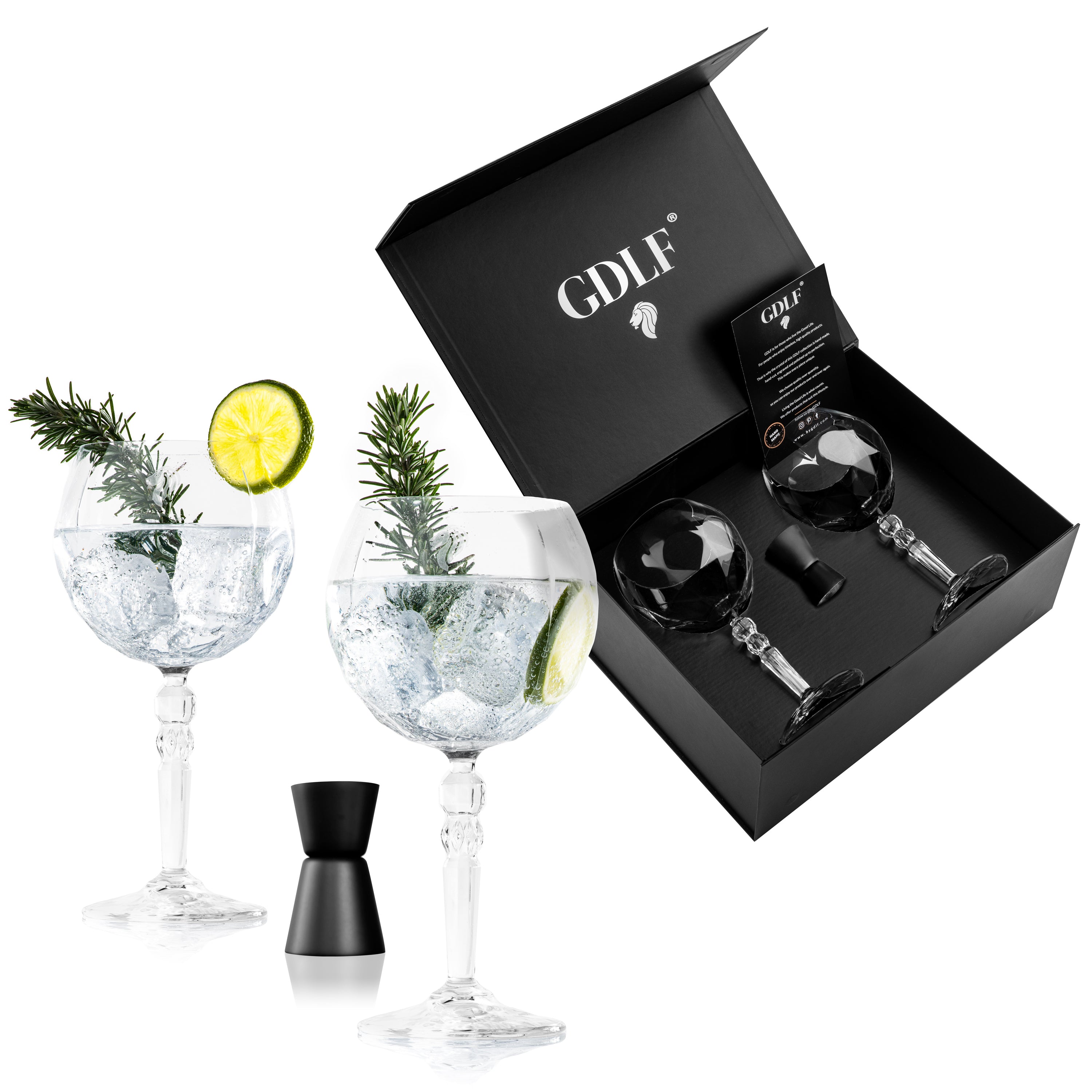 Gin Tonic Glazen Geschenkset