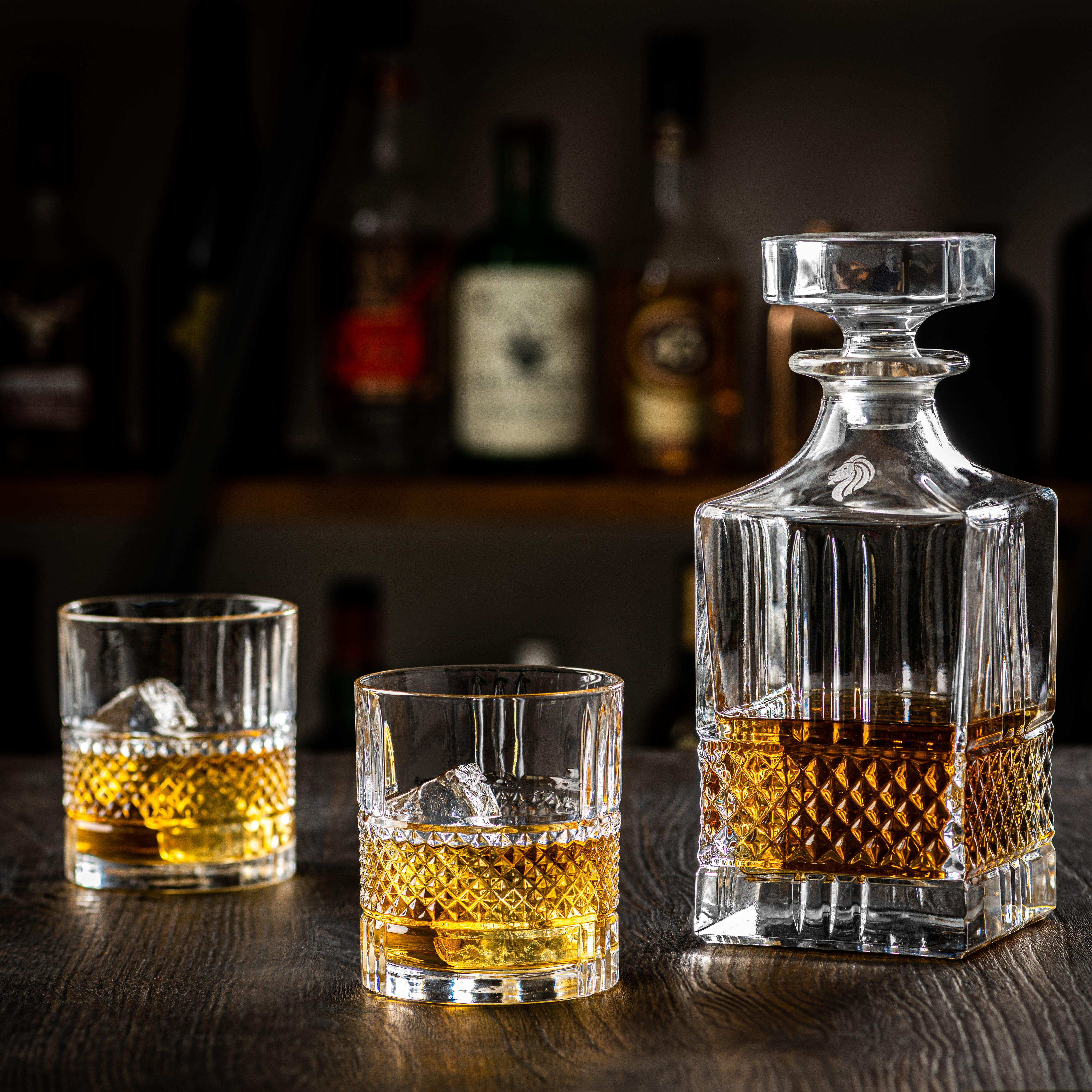 Whiskey Karaf Superior Giftset