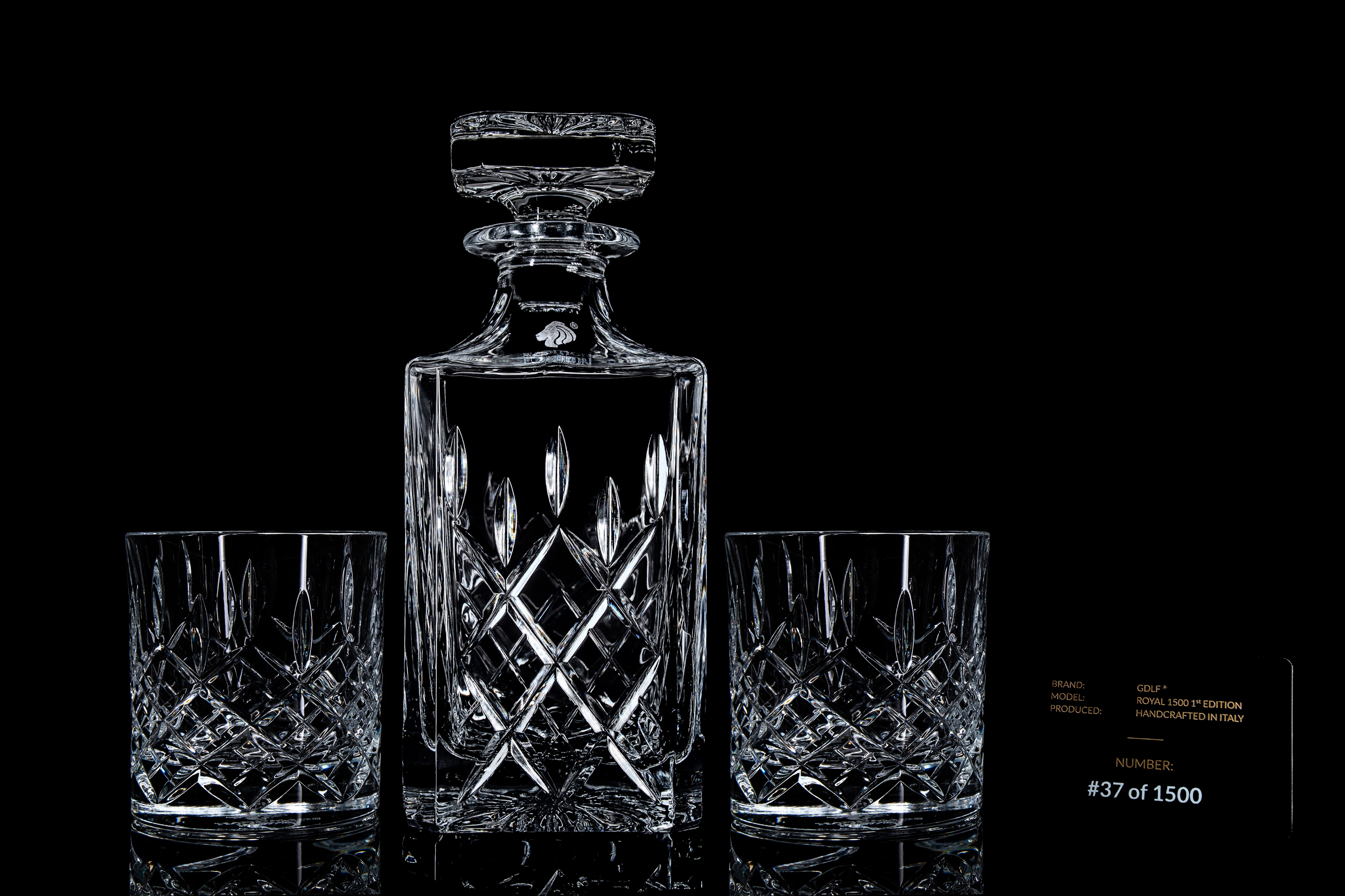 Kristallen Whiskey Set Limited Edition | Handgemaakt