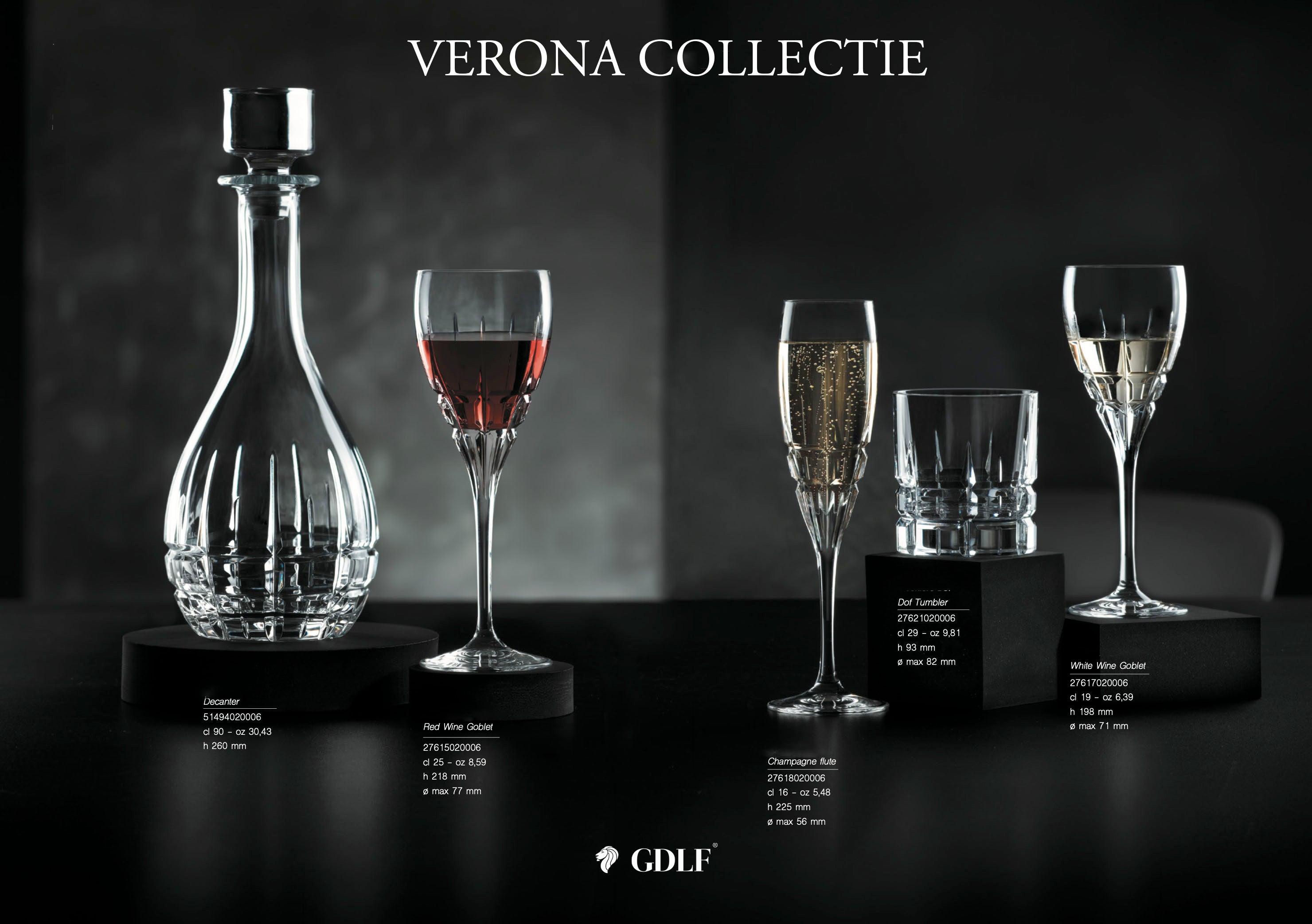 Kristallen Wijn Glazen Set | Handgemaakt
